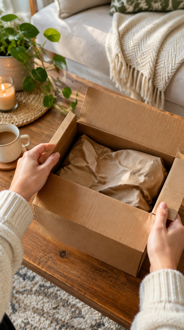 AI generated unboxing image