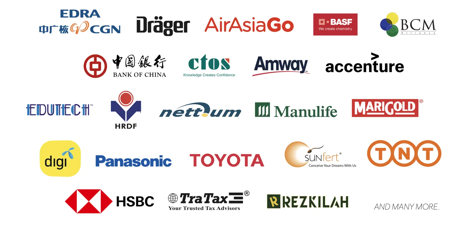 Companies that trust our services
